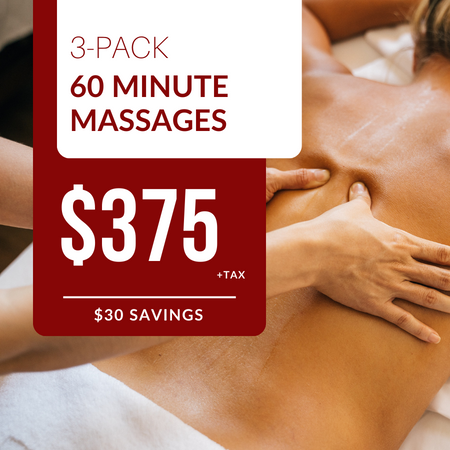 HOLIDAY 3 PACK | 60 Minute Massages