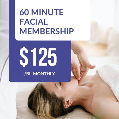 60 Minute Facial Membership