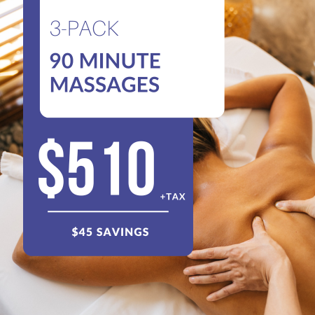 3 PACK | 90 Minute Massages