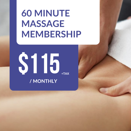 60 Minute Massage Membership