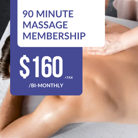 90 Minute Massage Membership
