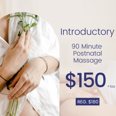 Introductory 90 Minute Prenatal Massage
