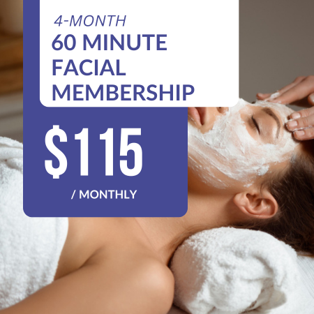 4-Month 60 Minute Facial Membership