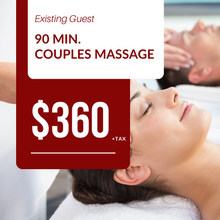 Load image into Gallery viewer, Existing 90 Minute Couples Massage