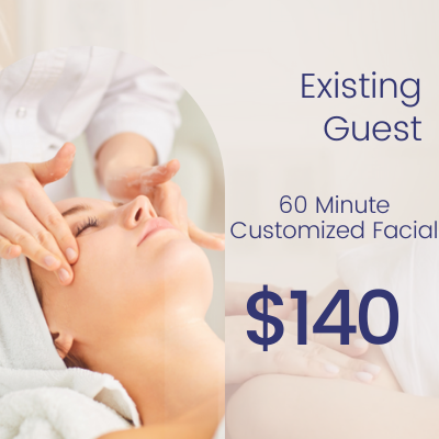 Existing Guest | 60 Minute Customized Facial