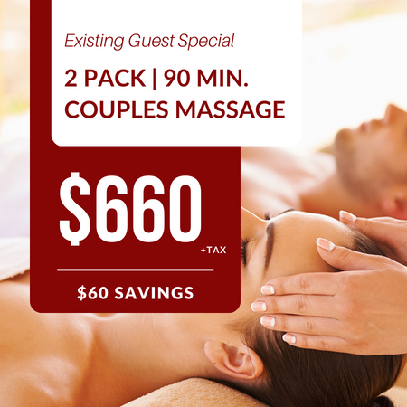 Existing 90 Minute Couples Massage